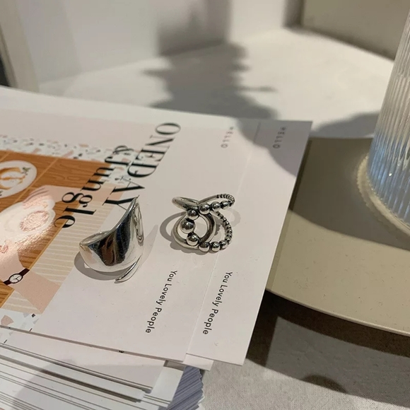 NEW | Large 925 Sterling Silver Ball Ring - Picture 12 of 16